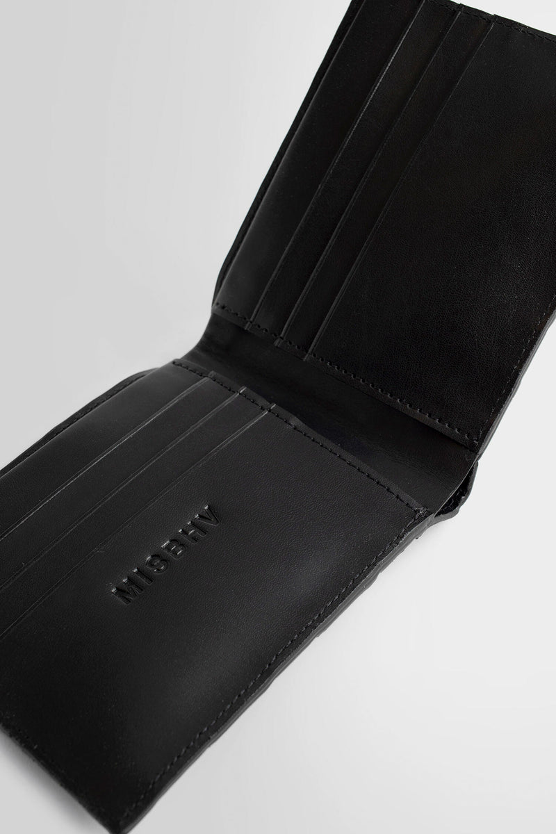 MISBHV Embossed Wallet - Black