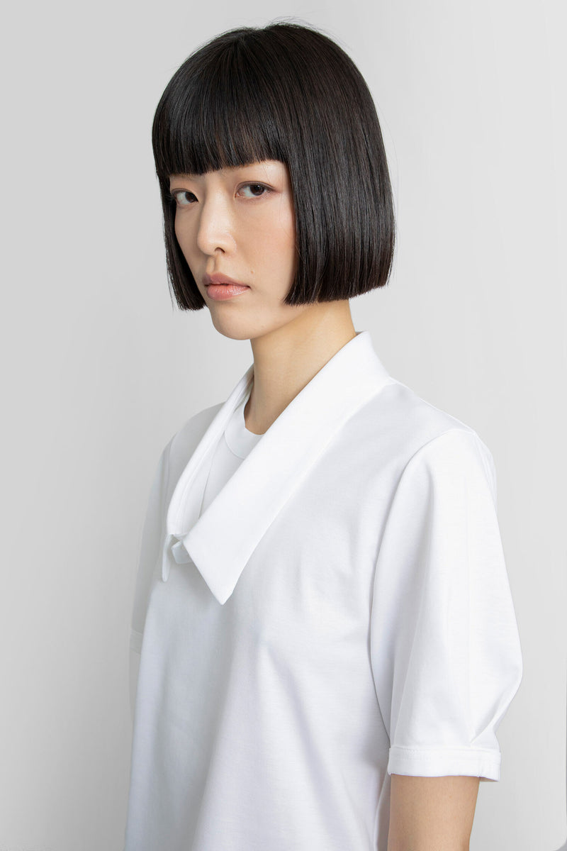 NOIR KEI NINOMIYA WOMAN WHITE T-SHIRTS