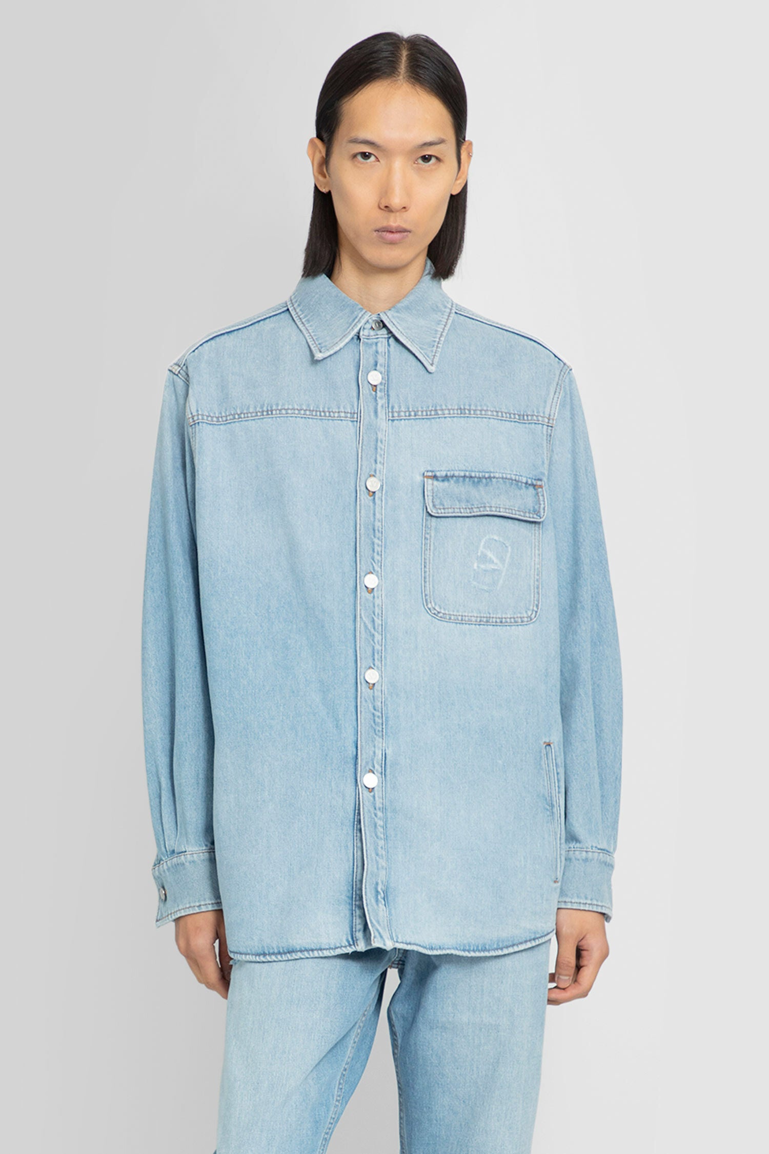 VALENTINO MAN BLUE SHIRTS