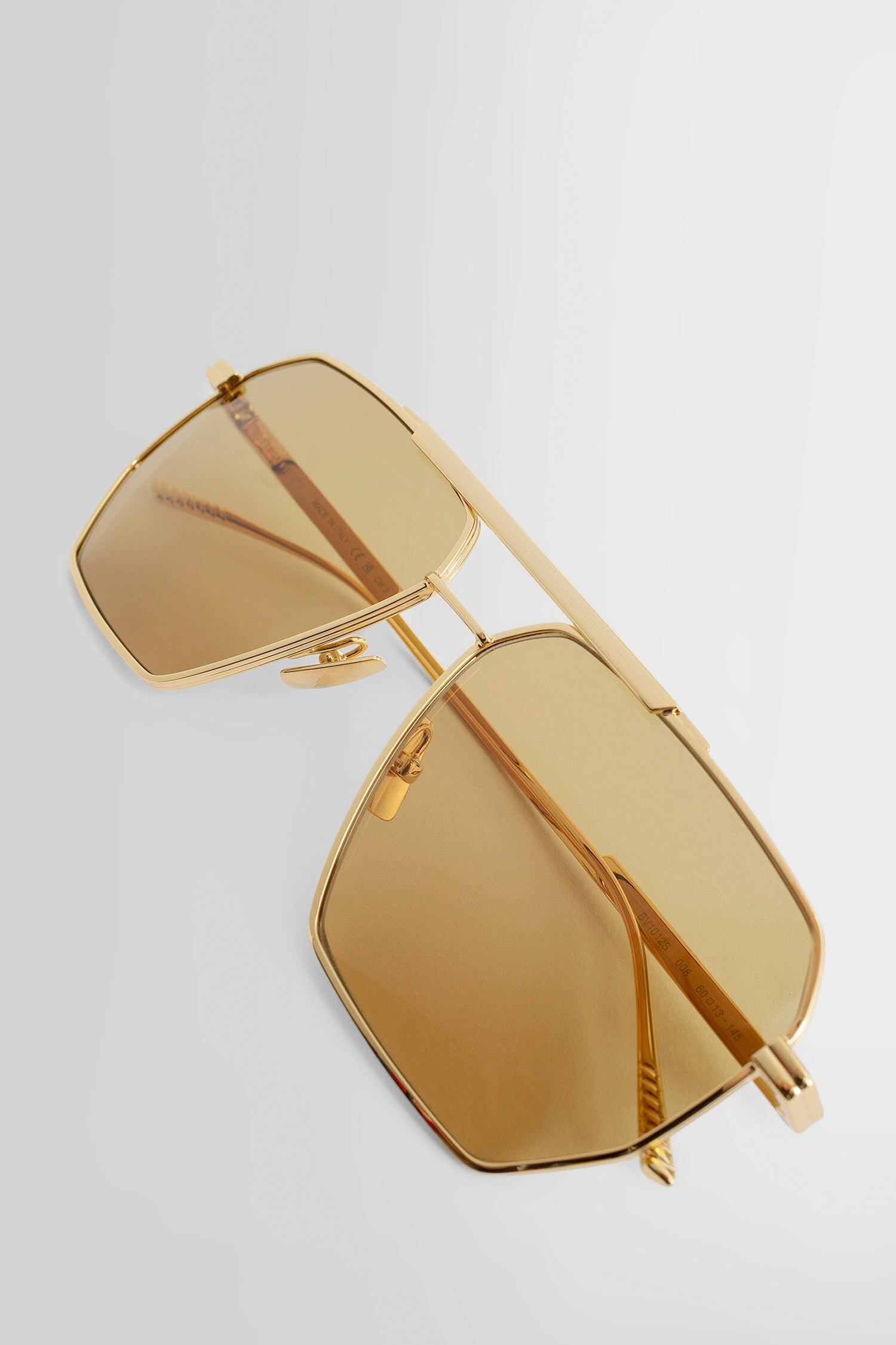 Metallic Aviator metal sunglasses, Bottega Veneta