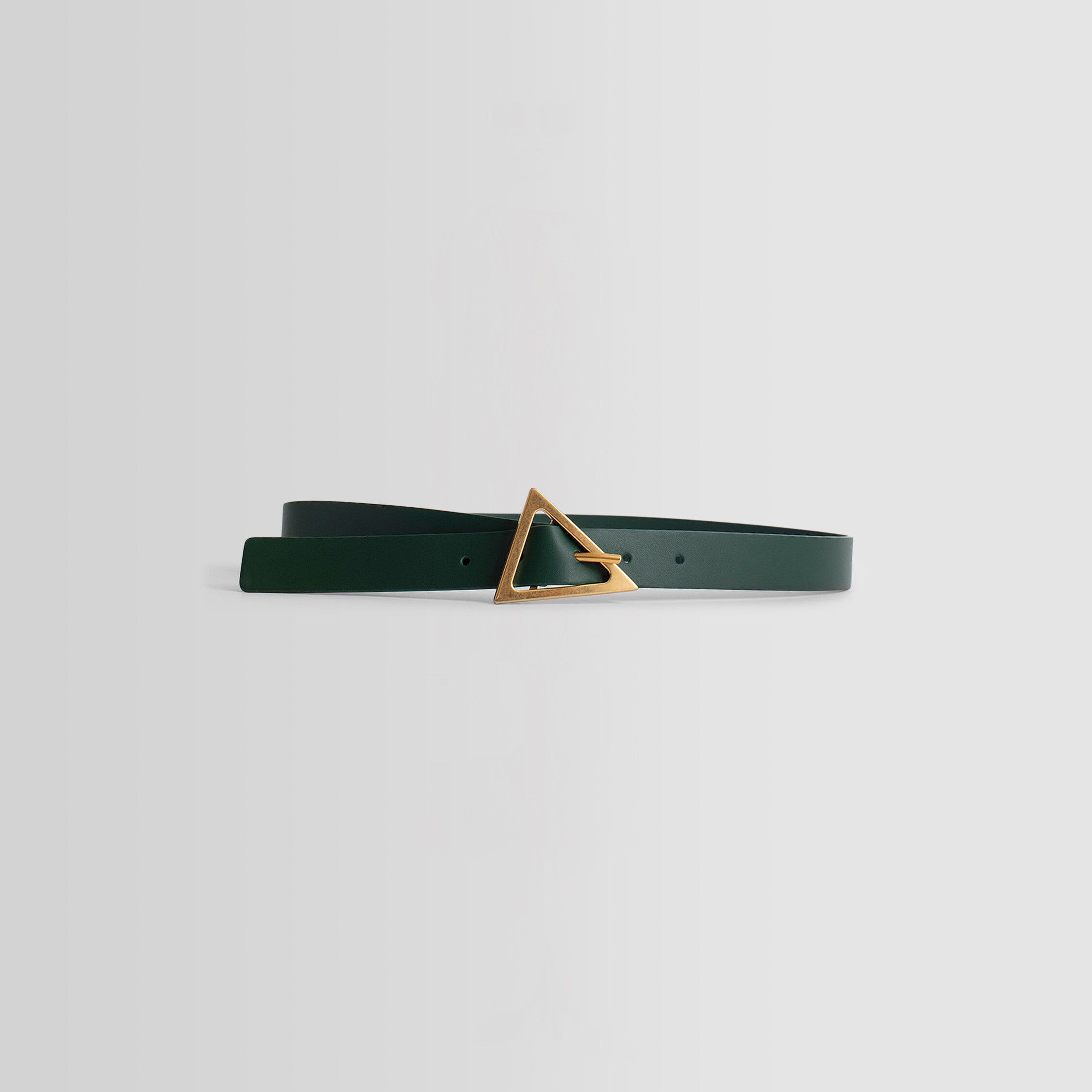 Bottega Veneta Thin Belts Women Leather Green Raintree