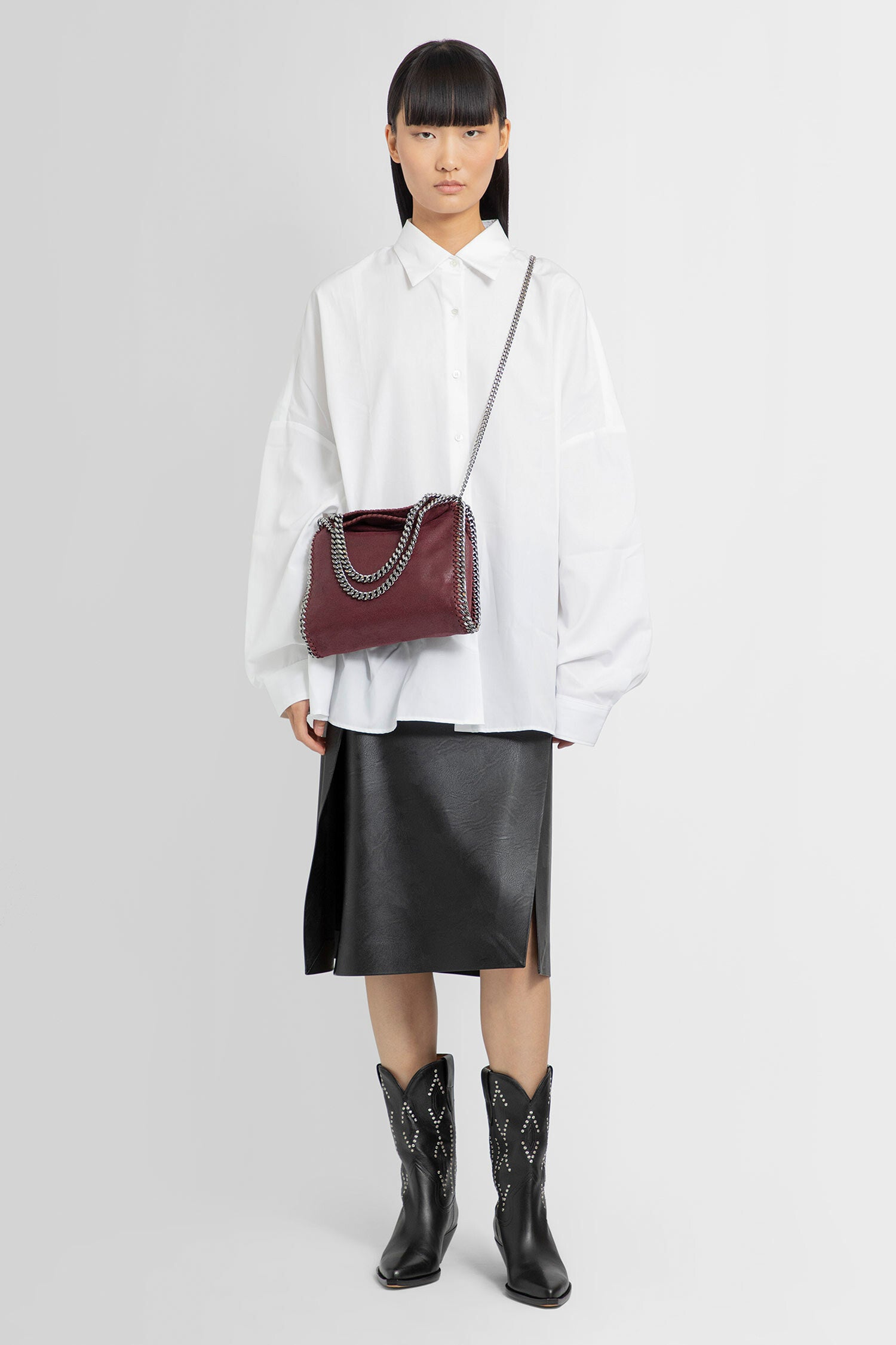 STELLA MCCARTNEY WOMAN BLACK SKIRTS