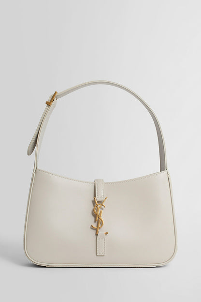 SAINT LAURENT WOMAN WHITE SHOULDER BAGS