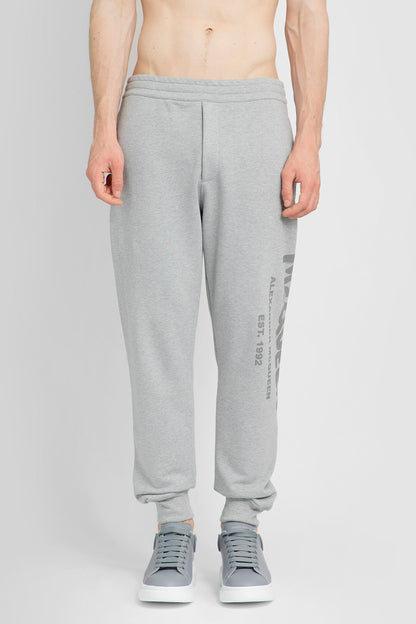 ALEXANDER MCQUEEN MAN GREY TROUSERS