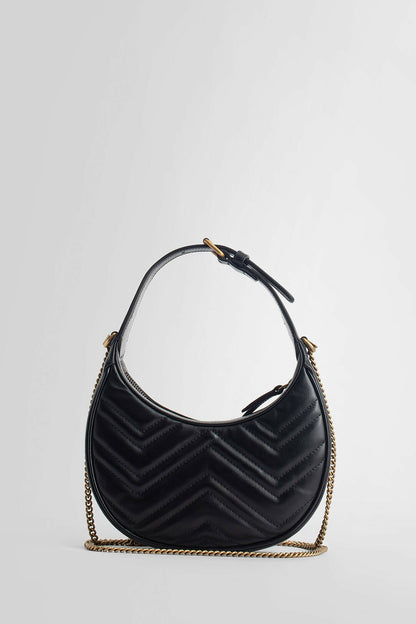 GUCCI WOMAN BLACK SHOULDER BAGS