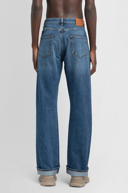 ALEXANDER MCQUEEN MAN BLUE JEANS