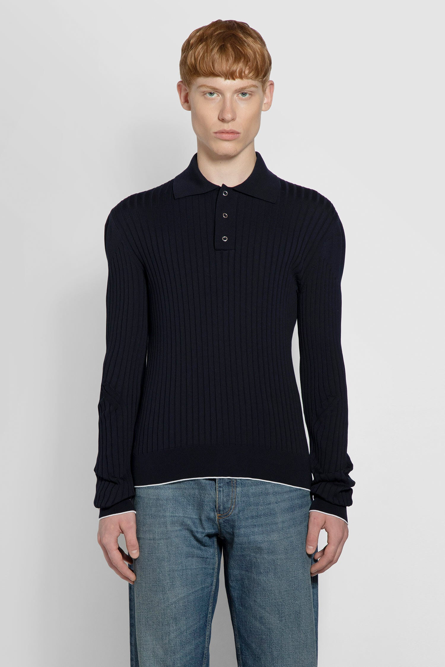 Bottega Veneta Men's Knit Crewneck T-Shirt