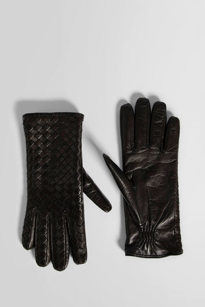 BOTTEGA VENETA WOMAN BROWN GLOVES