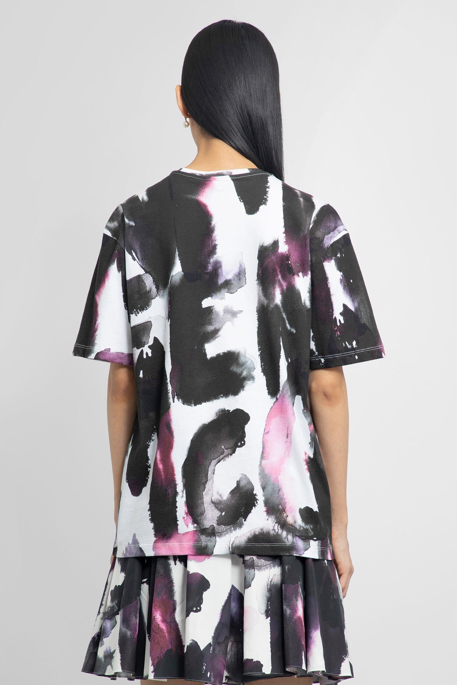 ALEXANDER MCQUEEN WOMAN MULTICOLOR T-SHIRTS