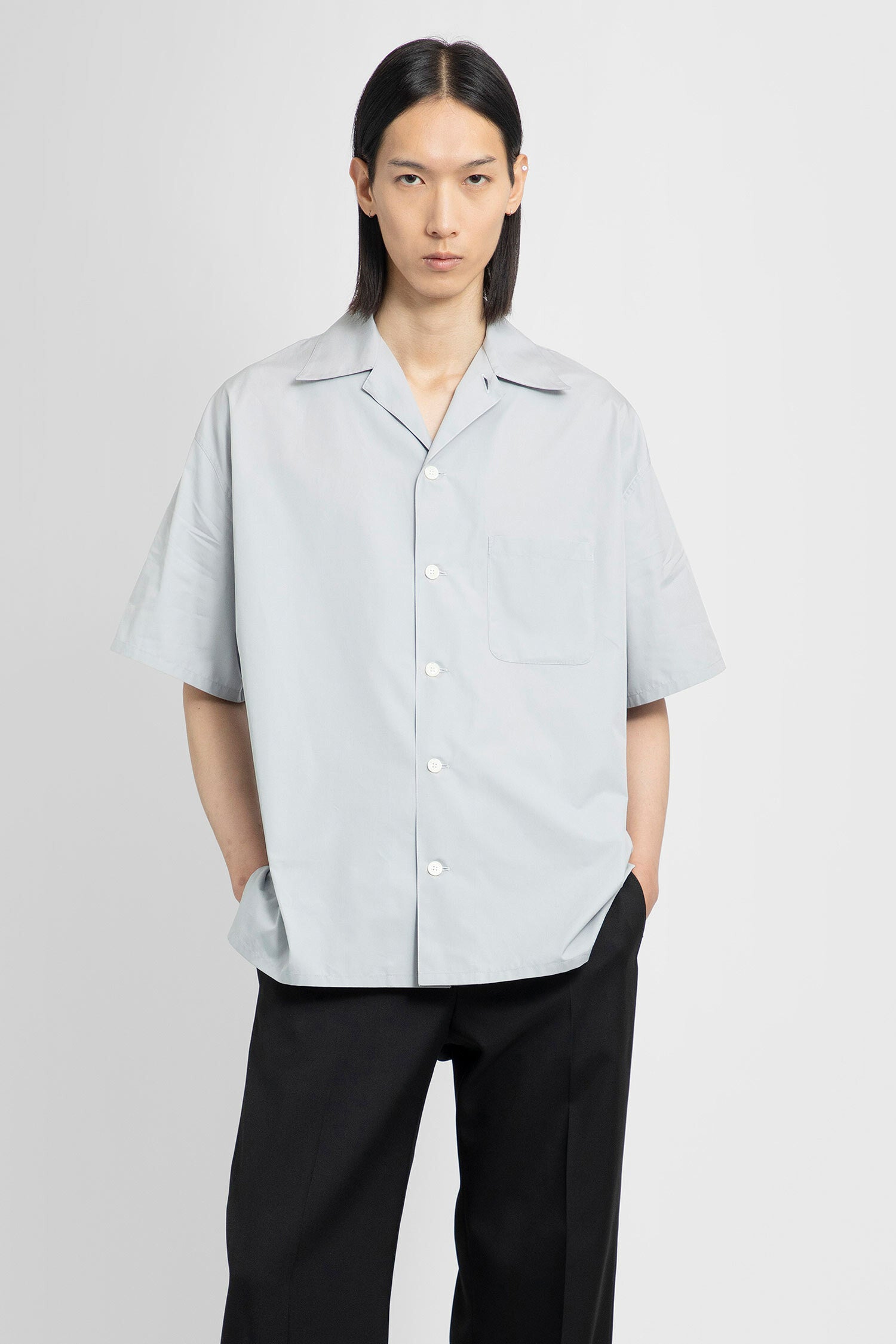 ALEXANDER MCQUEEN MAN GREY SHIRTS