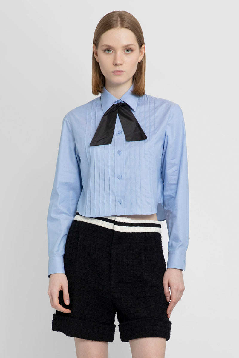 GUCCI Cropped long sleeve shirt