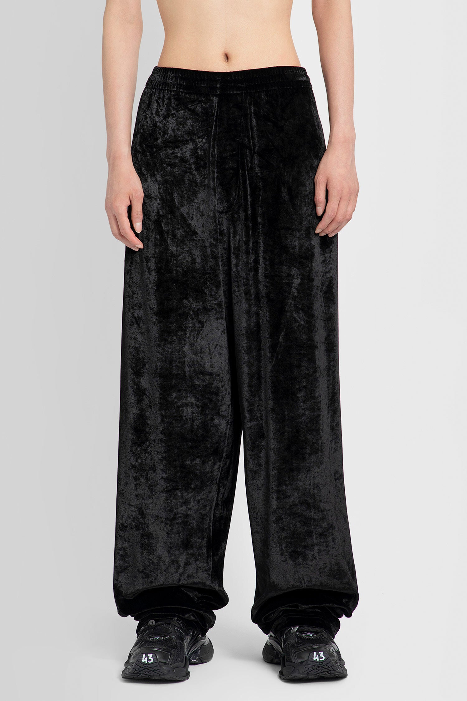 BALENCIAGA MAN BLACK TROUSERS