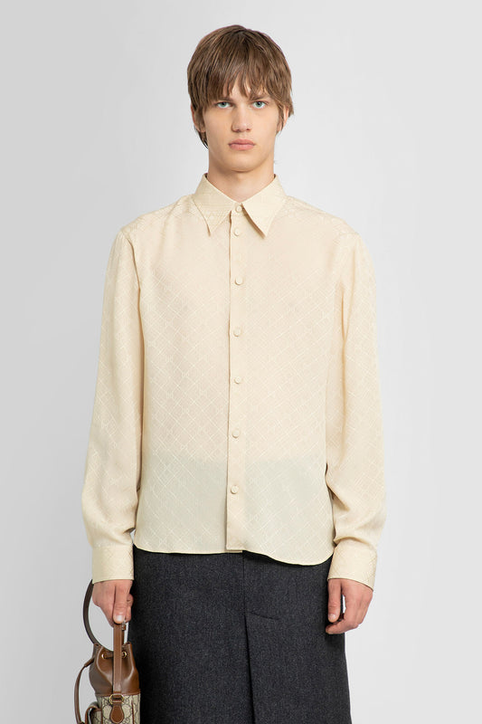 GUCCI MAN BEIGE SHIRTS