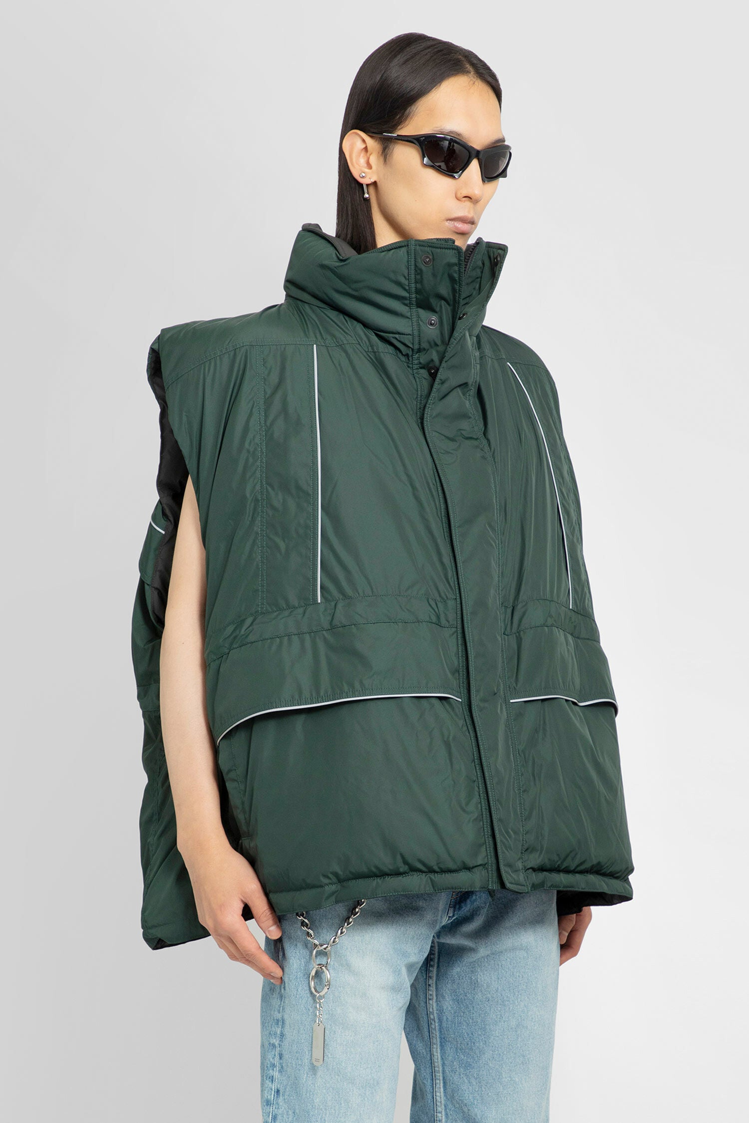 BALENCIAGA MAN GREEN WAISTCOATS