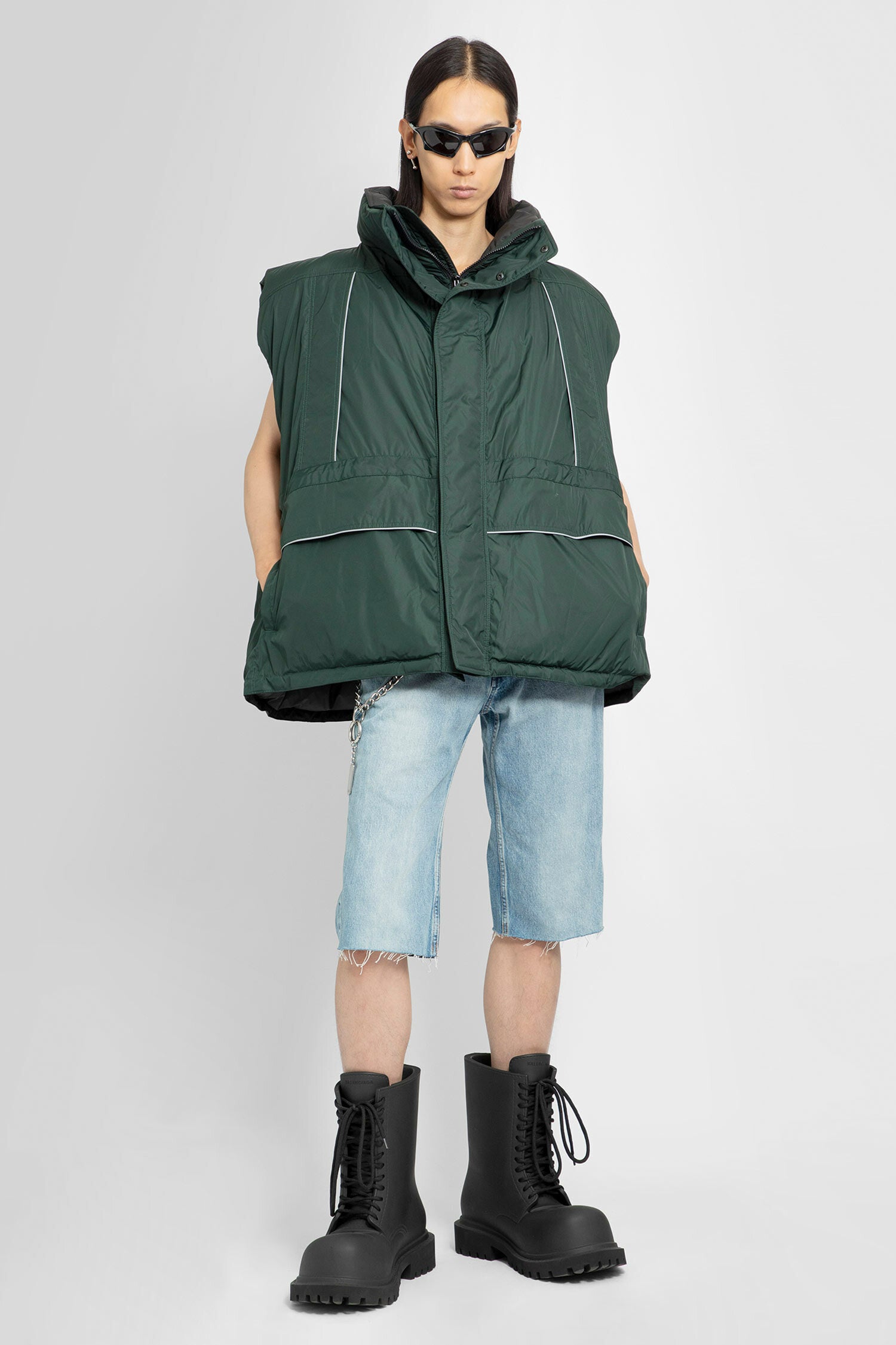 BALENCIAGA MAN GREEN WAISTCOATS