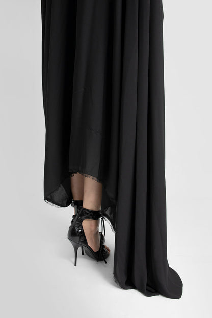 BALENCIAGA WOMAN BLACK DRESSES