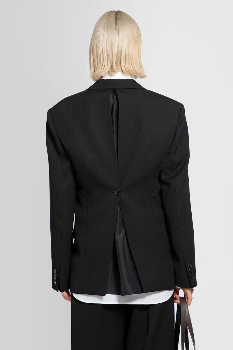 THE ROW WOMAN BLACK BLAZERS THE ROW BLAZERS Antonioli