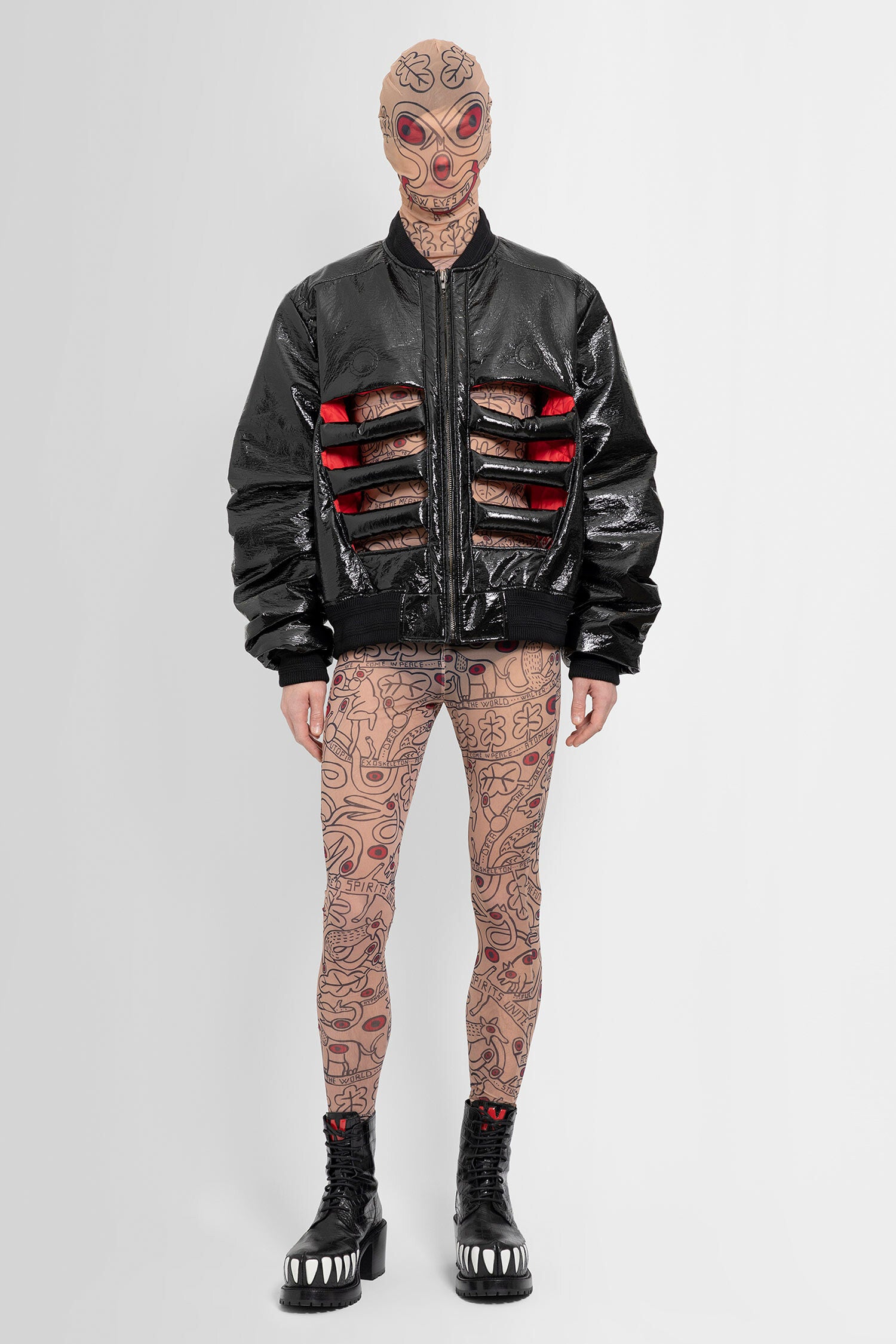 WALTER VAN BEIRENDONCK MAN PINK TROUSERS