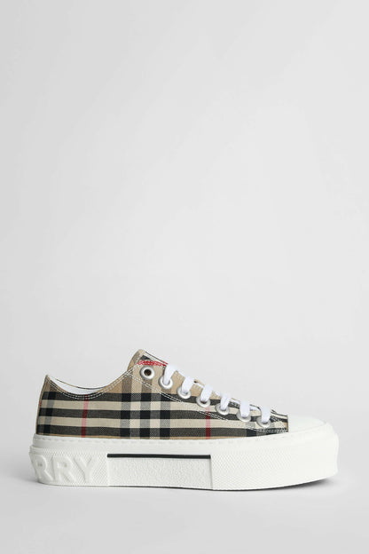 BURBERRY WOMAN BEIGE SNEAKERS