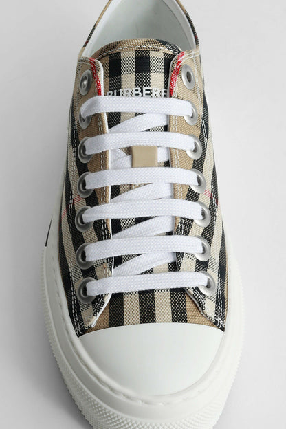 BURBERRY WOMAN BEIGE SNEAKERS