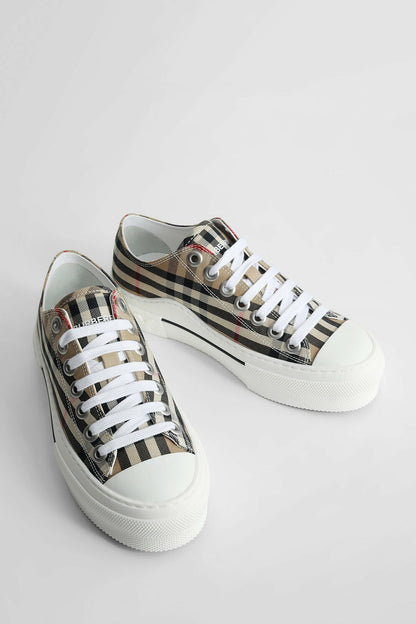 BURBERRY WOMAN BEIGE SNEAKERS