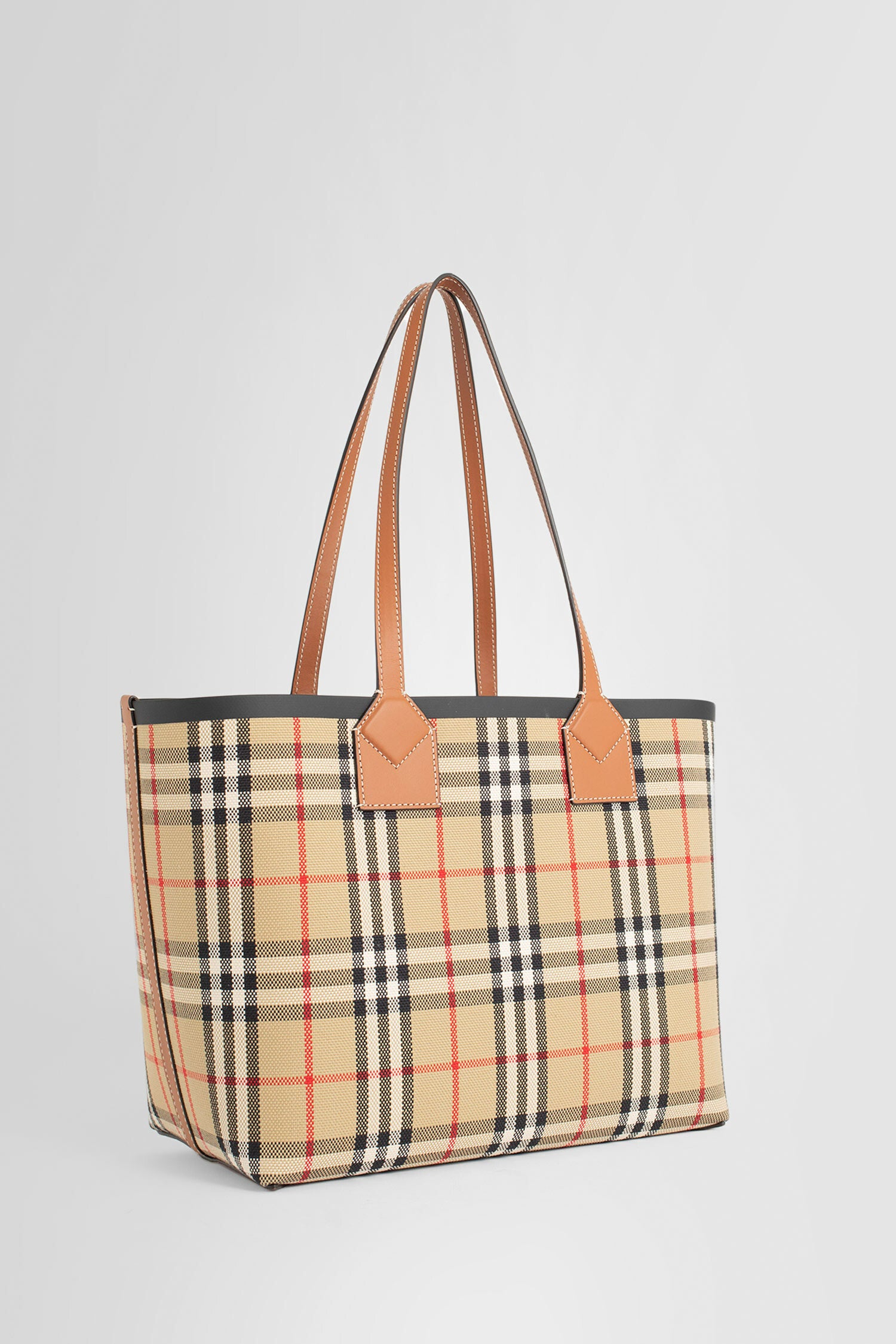 BURBERRY WOMAN BEIGE TOTE BAGS