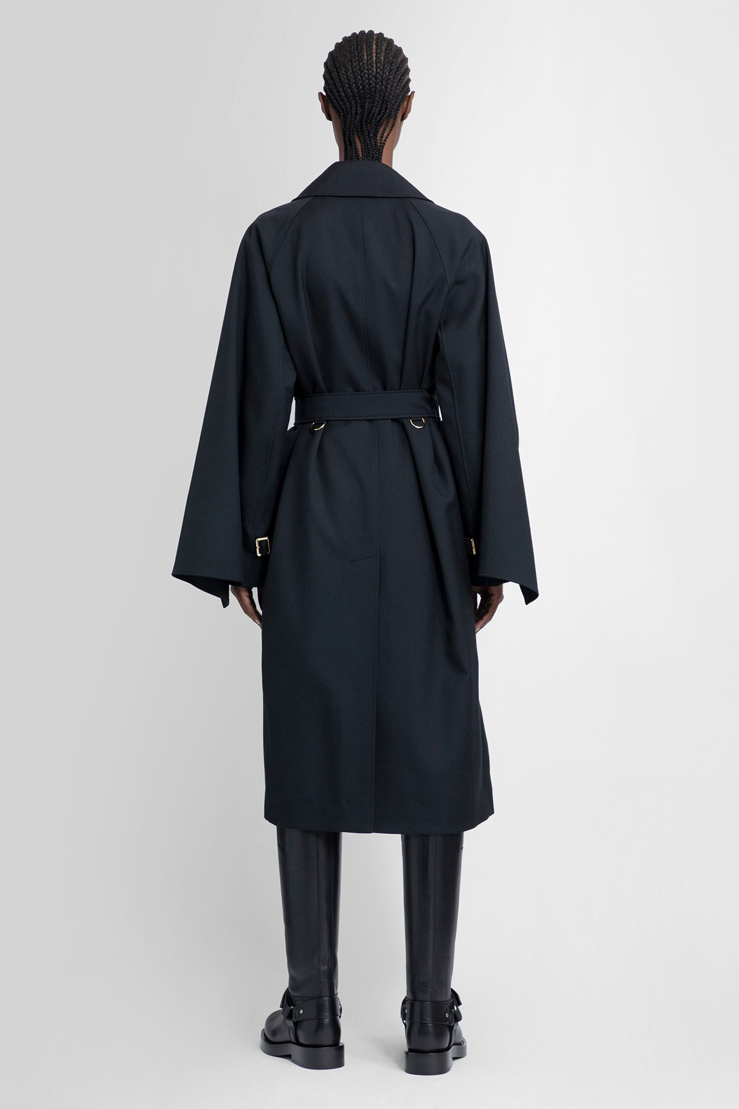 BURBERRY WOMAN BLACK COATS