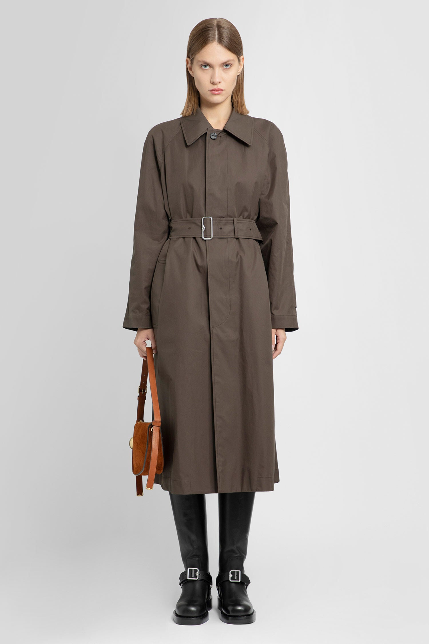 BURBERRY WOMAN GREEN COATS