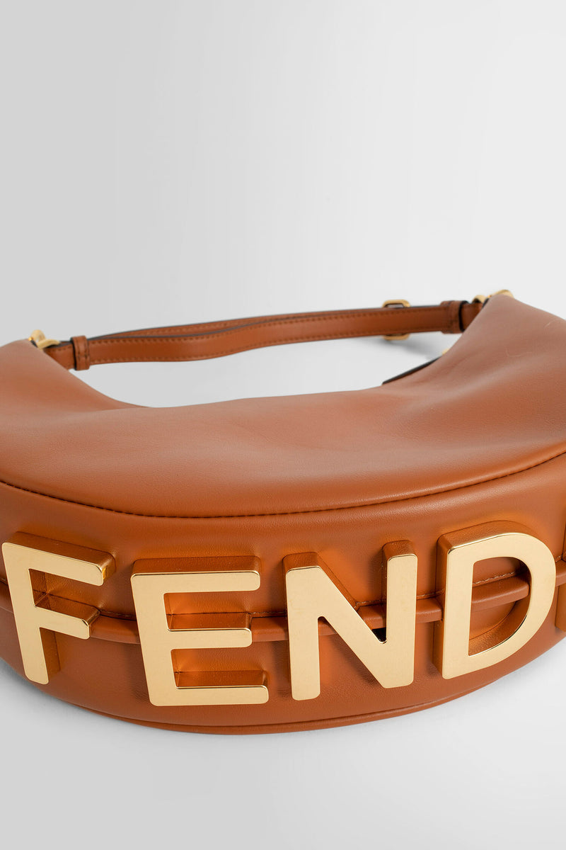 FENDI: bag in leather - Leather  Fendi shoulder bag 8BR798A5DY