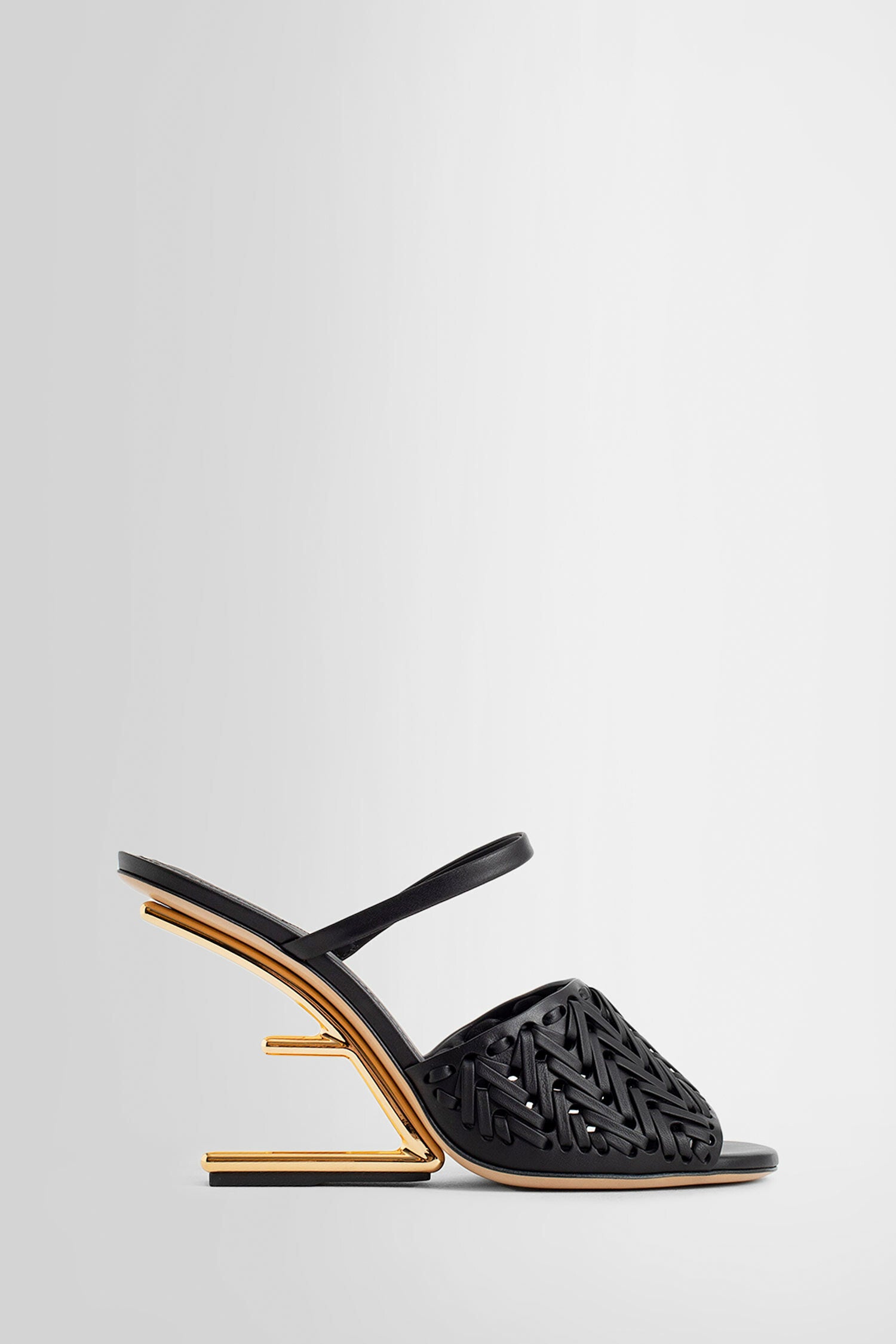 FENDI WOMAN BLACK MULES