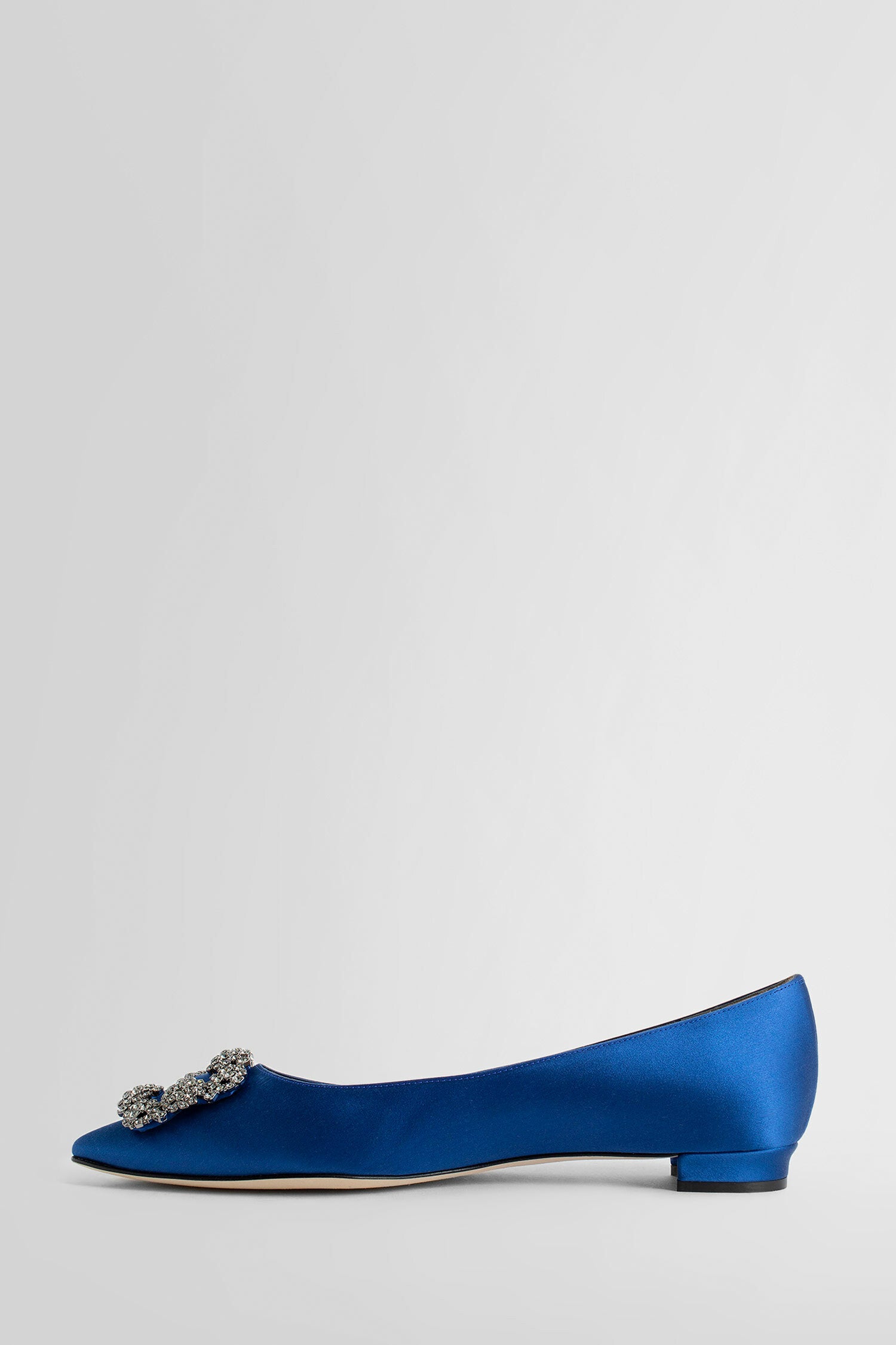 MANOLO BLAHNIK WOMAN BLUE FLATS