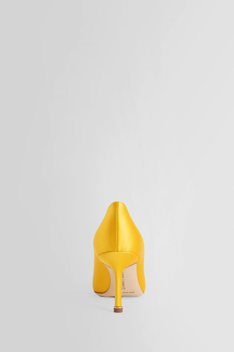 Manolo blahnik sales yellow heels