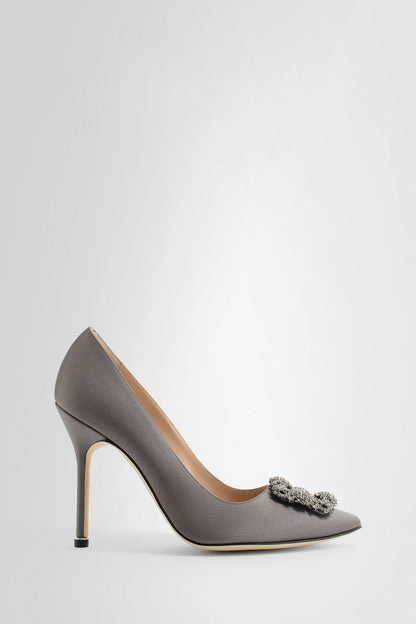 MANOLO BLAHNIK WOMAN GREY PUMPS