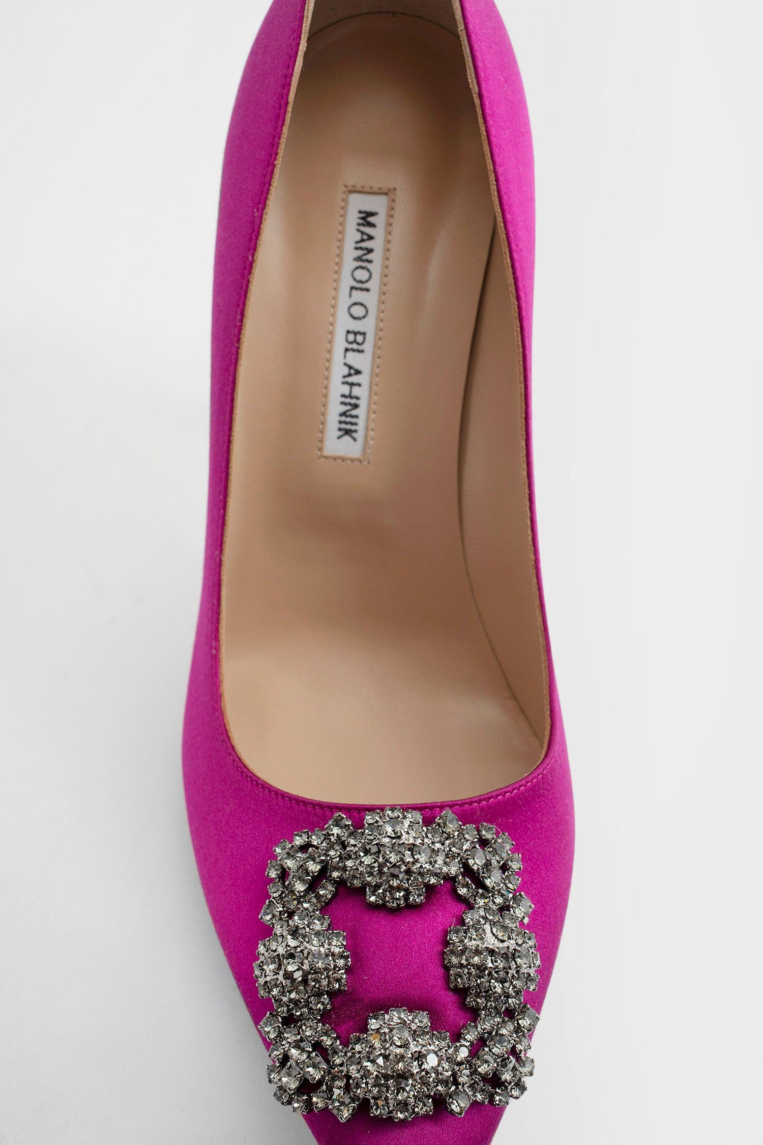 MANOLO BLAHNIK WOMAN PINK PUMPS