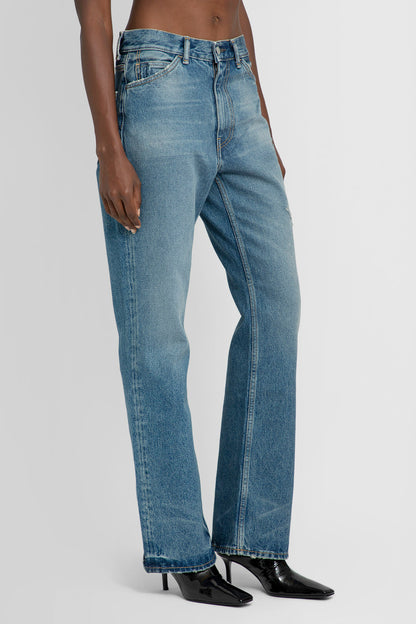 ACNE STUDIOS WOMAN BLUE JEANS