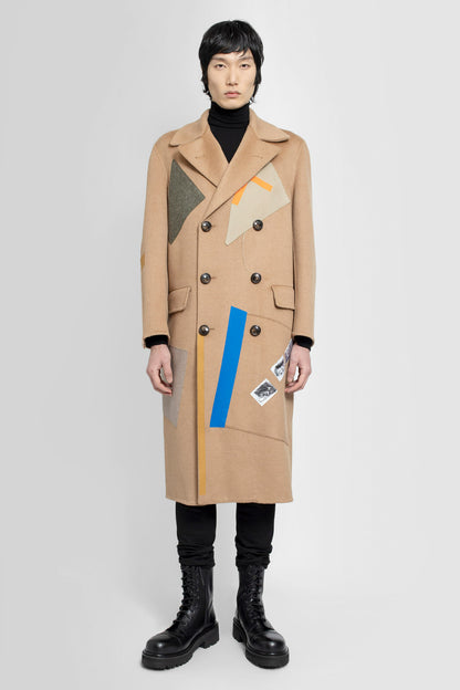 RAF SIMONS MAN BEIGE COATS