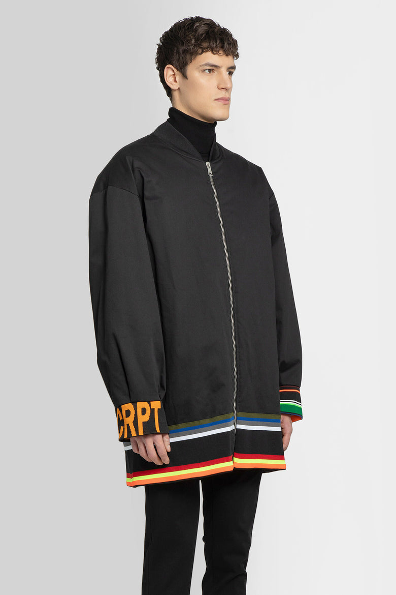 RAF SIMONS MAN BLACK JACKETS