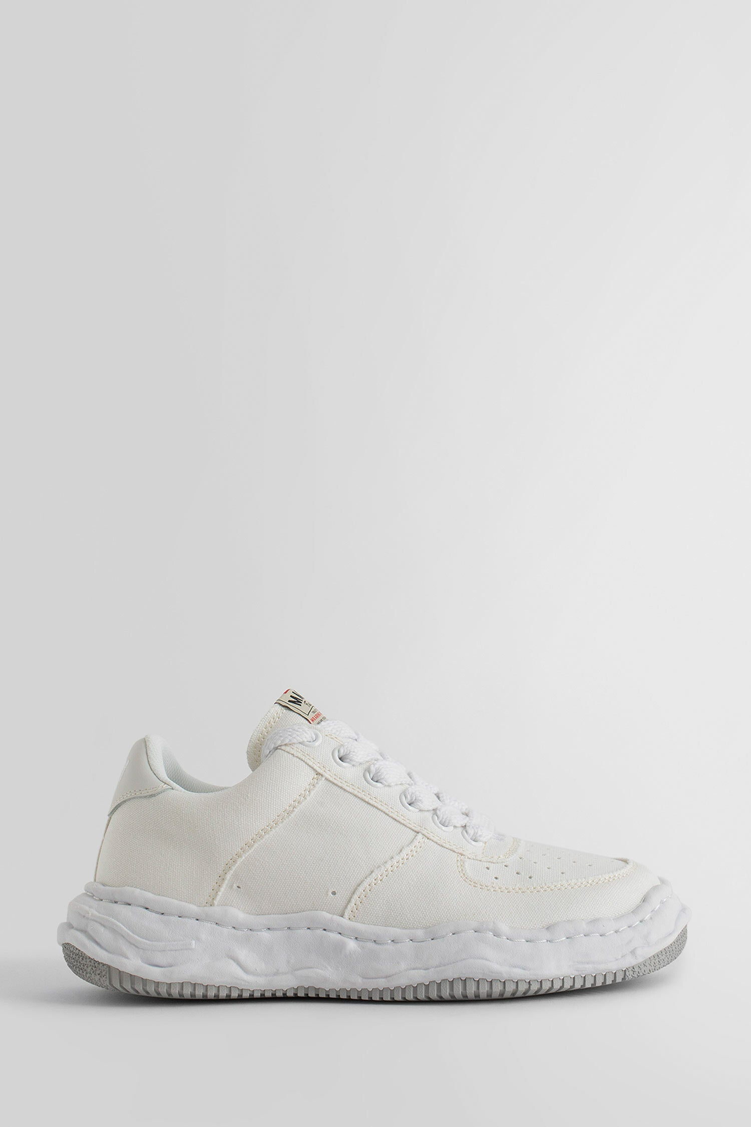 MAISON MIHARA YASUHIRO UNISEX WHITE SNEAKERS