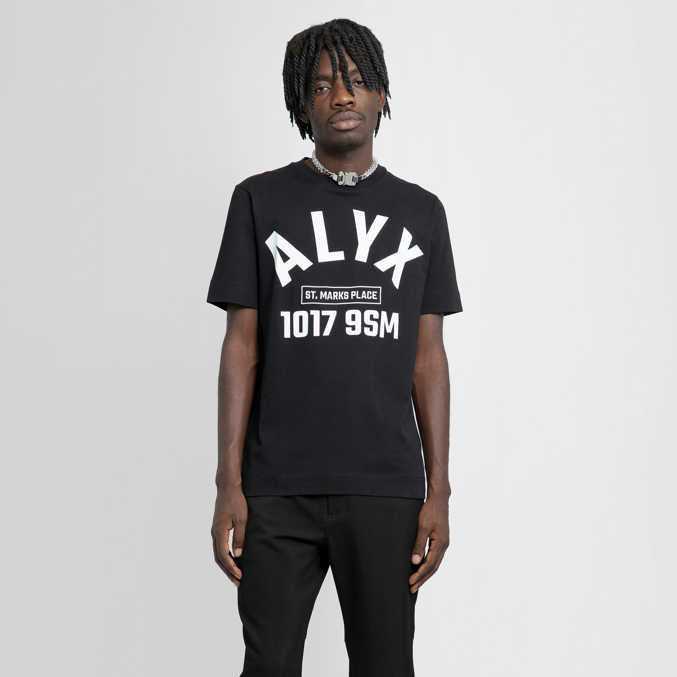 1017 ALYX 9SM MAN BLACK T-SHIRTS - 1017 ALYX 9SM - T-SHIRTS