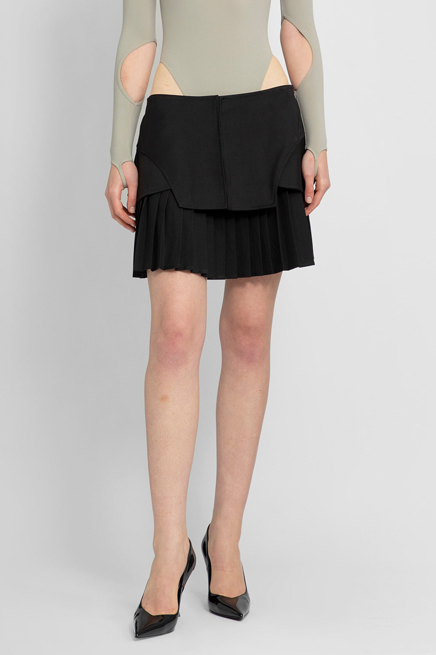 ANDREADAMO WOMAN BLACK SKIRTS