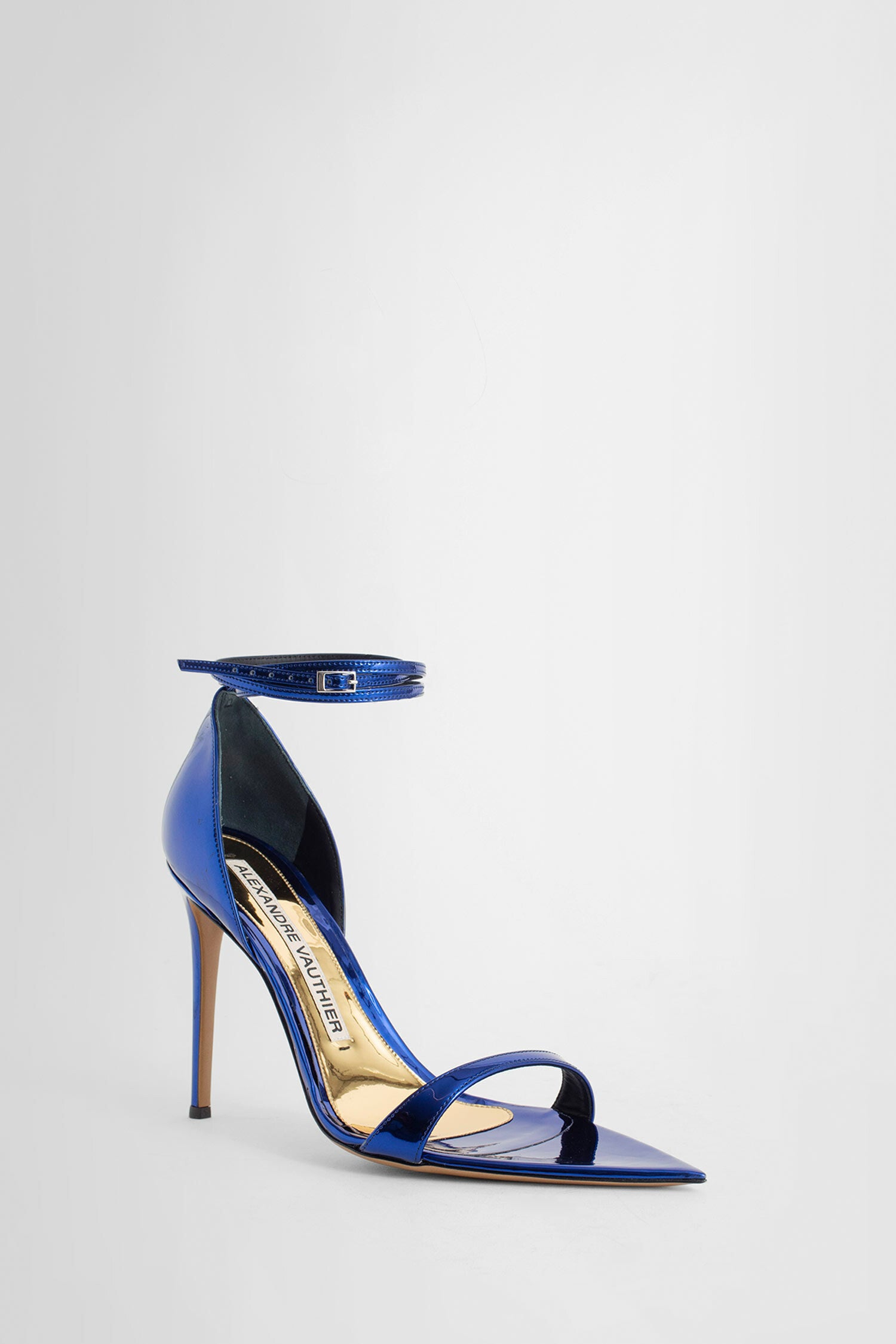 ALEXANDRE VAUTHIER WOMAN BLUE SANDALS & SLIDES