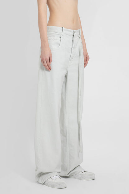 ANN DEMEULEMEESTER WOMAN GREY JEANS