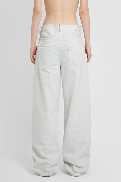 ANN DEMEULEMEESTER WOMAN GREY JEANS