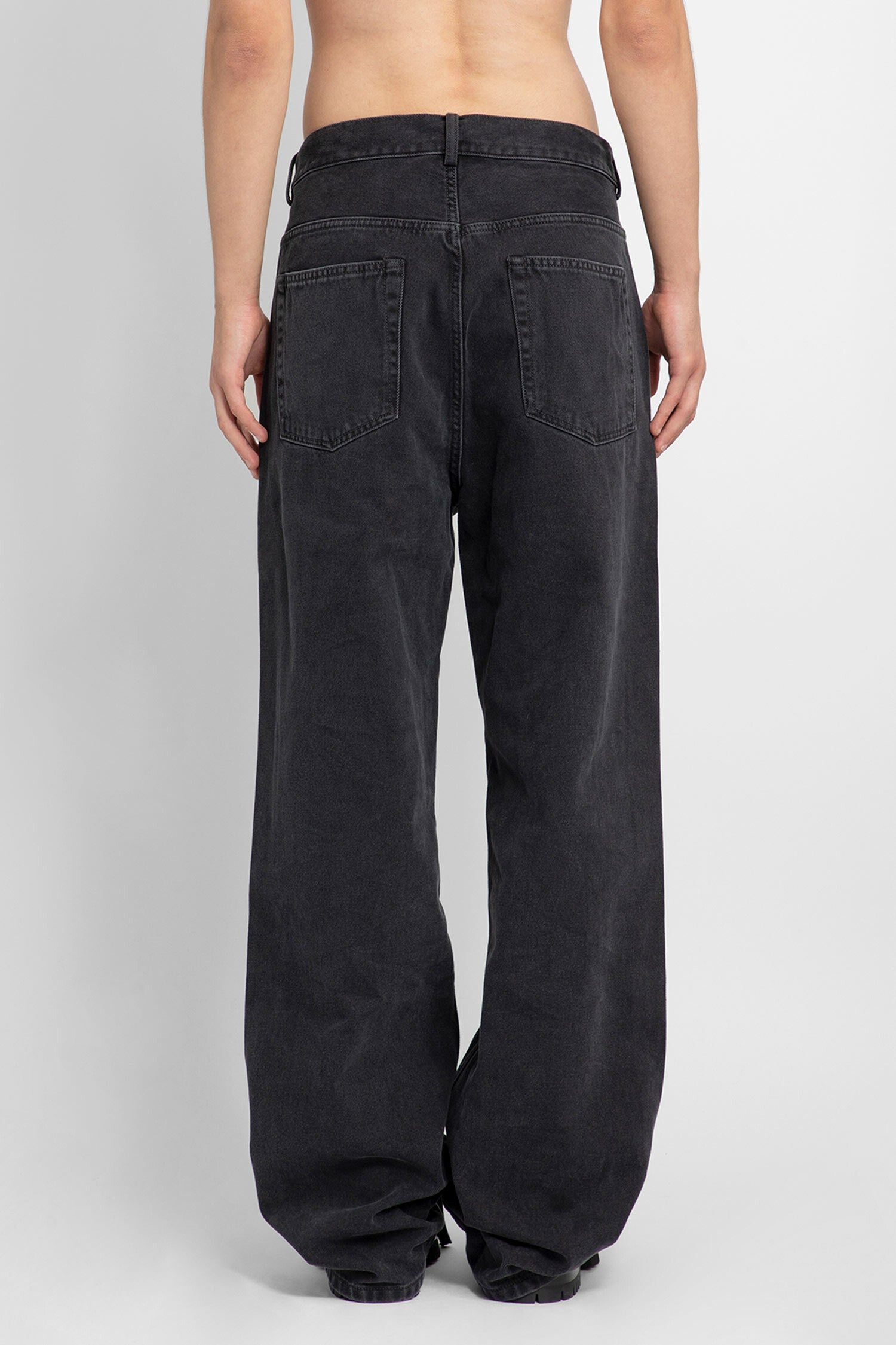 ANN DEMEULEMEESTER MAN BLACK JEANS