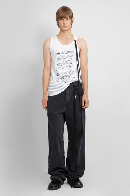 ANN DEMEULEMEESTER MAN BLACK JEANS