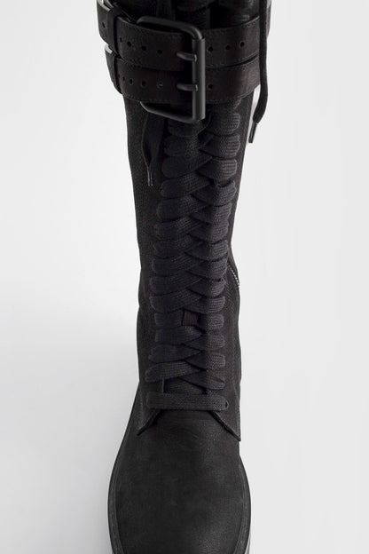 ANN DEMEULEMEESTER MAN BLACK BOOTS