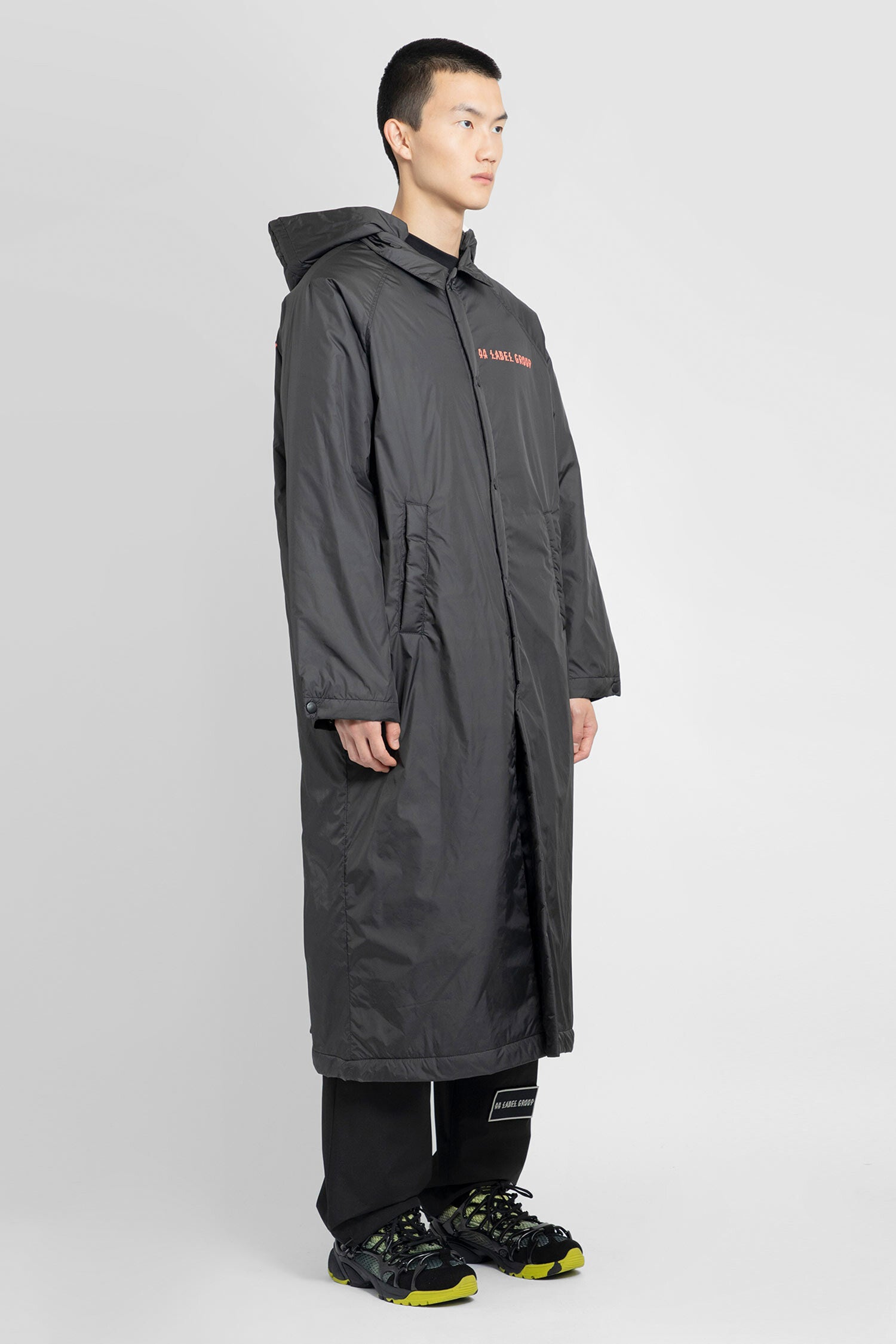 44 LABEL GROUP MAN BLACK COATS