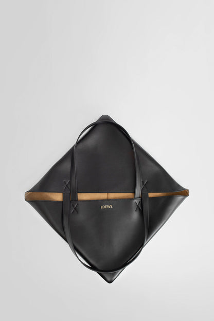 LOEWE MAN BLACK TOTE BAGS