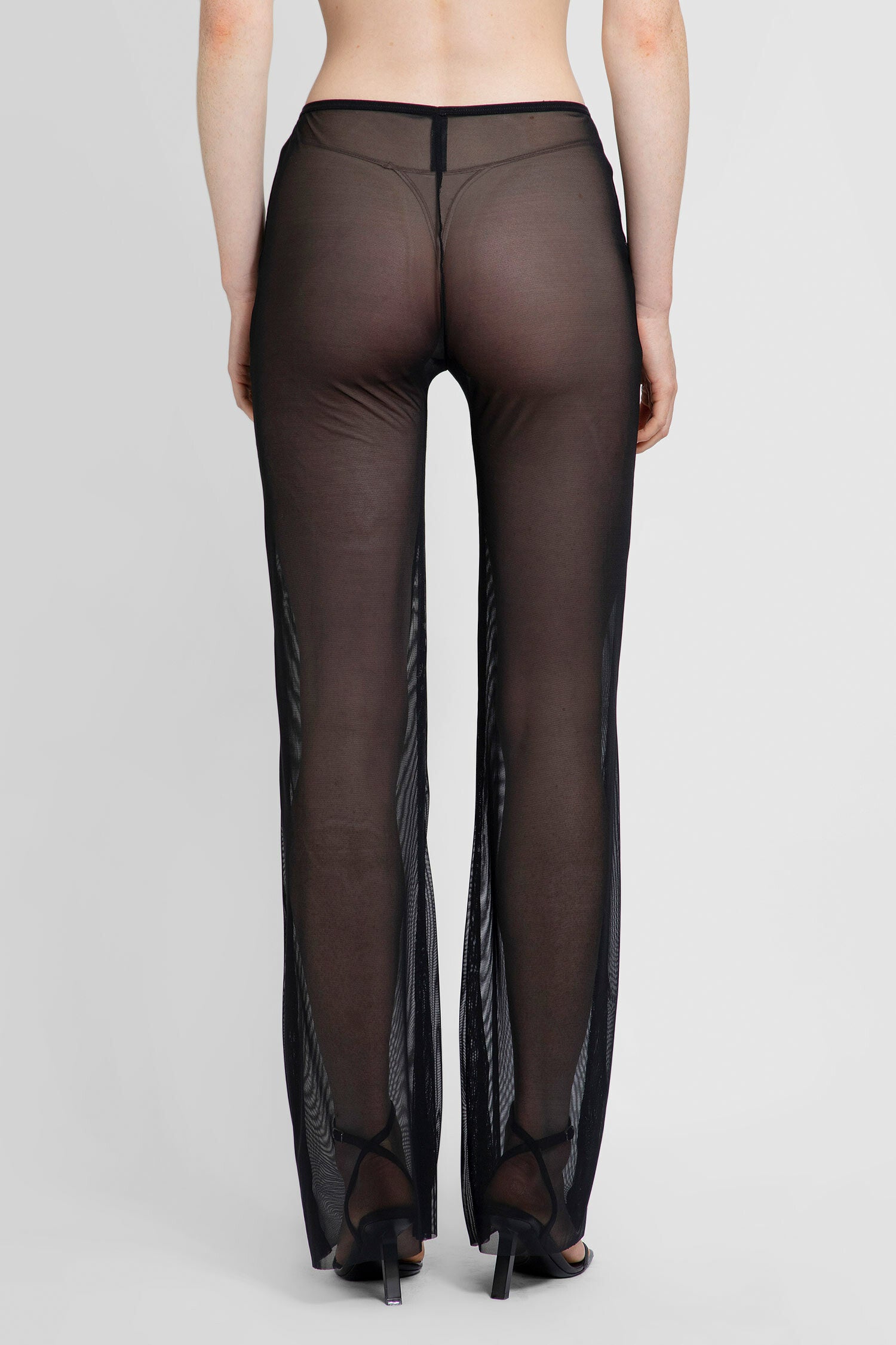 CHRISTINA SEEWALD WOMAN BLACK TROUSERS