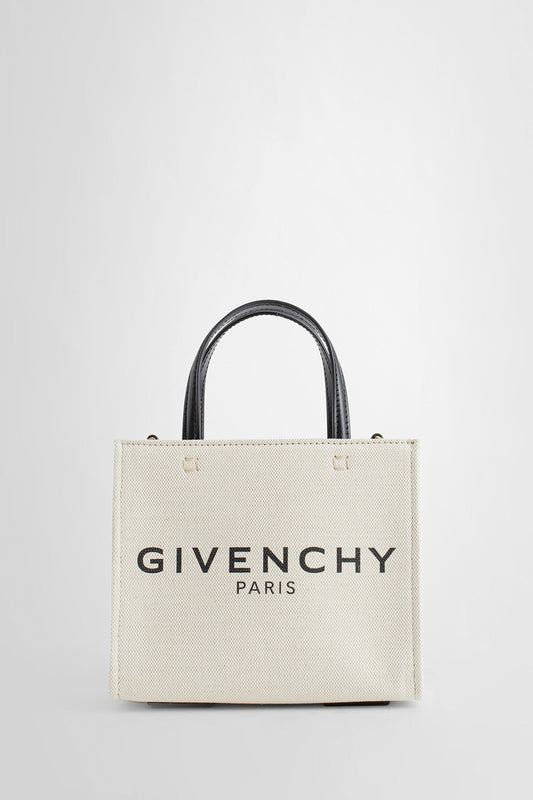 GIVENCHY WOMAN BEIGE TOP HANDLE BAGS